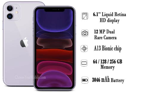 iPhone 11 – Full Specs and Official Price in the .
